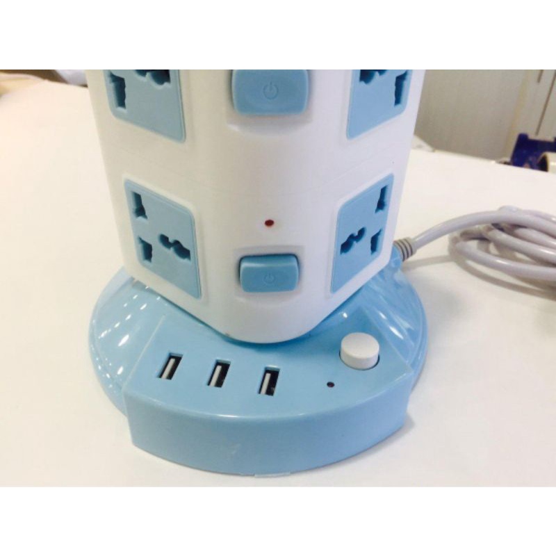 Ổ Cắm Điện,Ổ Điện 3 Tầng (loại 1),,,