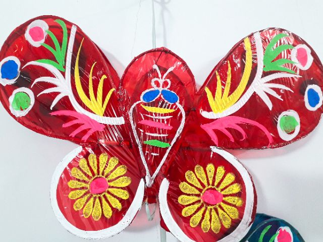 Lồng đèn Trung thu giấy kiếng hình con bướm