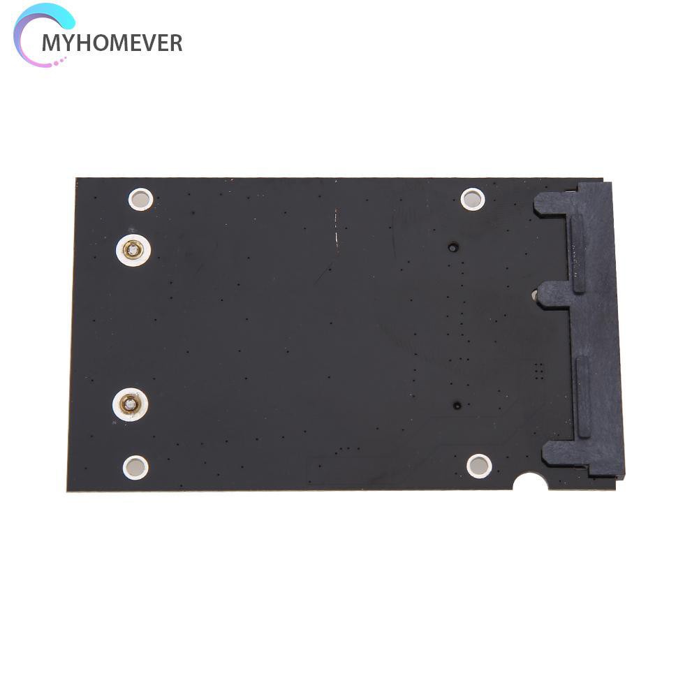 myhomever mSATA SSD to 2.5in SATA Convertor Adapter Card Computer Transition Card