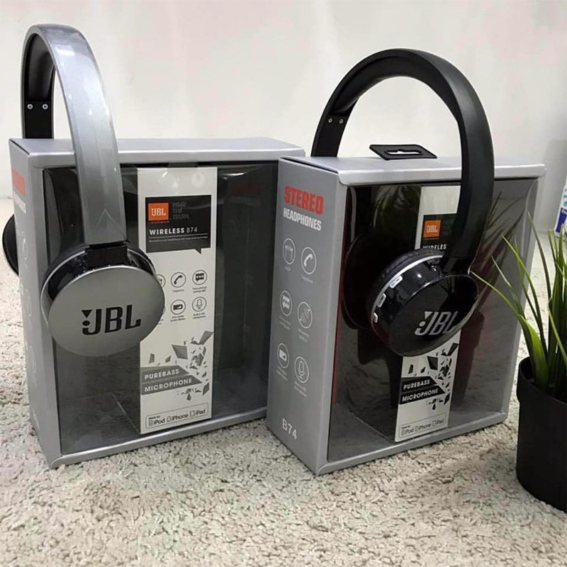 Tai Nghe Nhạc Bluetooth JBL B74 Chụp Tai Headphone Không Dây Úp Tai Di Dộng