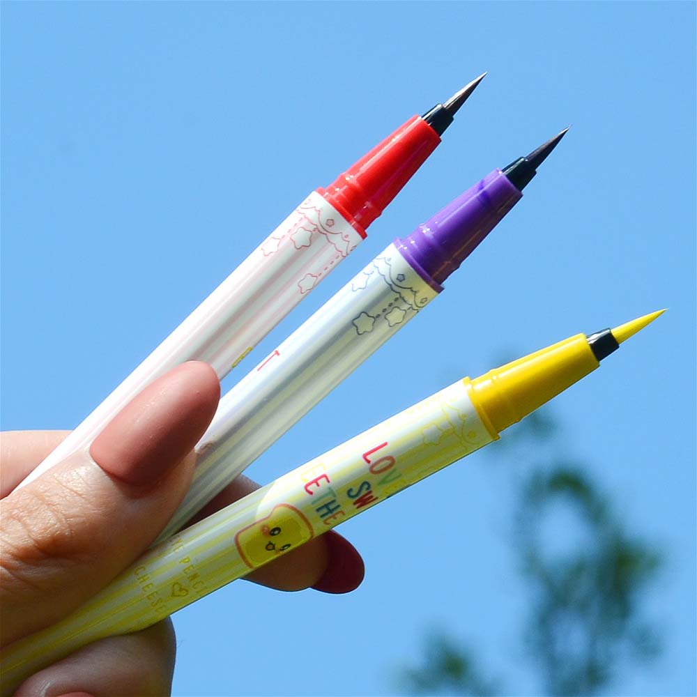 Bút Kẻ Mắt Dạng Lỏng Tự Nhiên Lâu Trôi Chống Thấm Nước Không Bị Nhòe Nhanh Khô Dành Cho Người Mới Bắt Đầu