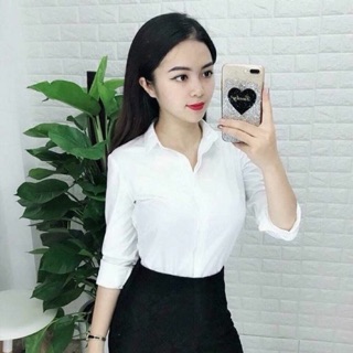 Áo sơ mi thô lụa