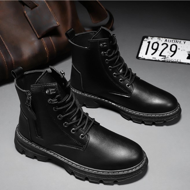 Giày Boot Nam ACOOP Khóa Kéo GN346 - GN347 | BigBuy360 - bigbuy360.vn