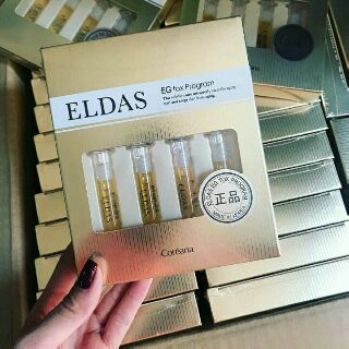 Mẫu mới nhất hộp 4 ống Tế bào gốc Eldas