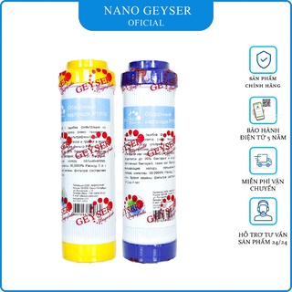 Bộ 2 lõi lọc nước 12 Nano Geyser dùng cho Geyser Eco 8, Geyser Crystal, Geyser TK, và các dòng máy Nano