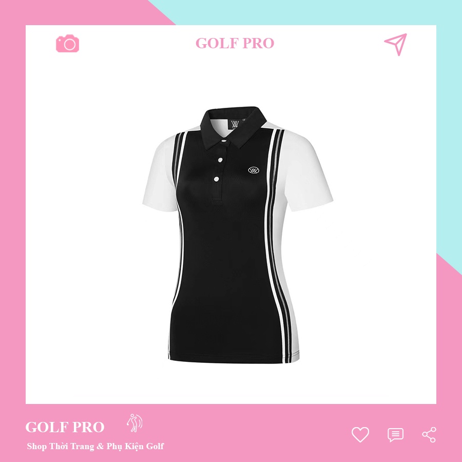 Áo chơi golf nữ ANEW phong cách thể thao GOLF PRO AS005