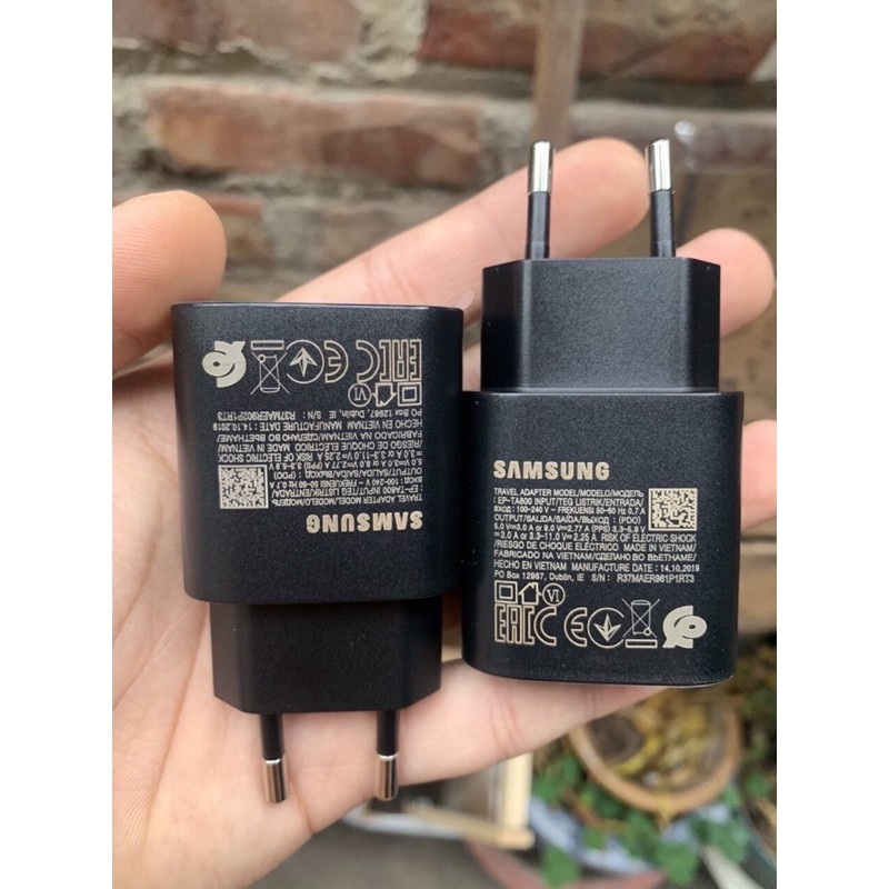 Củ sạc siêu nhanh Samsung 25W zin