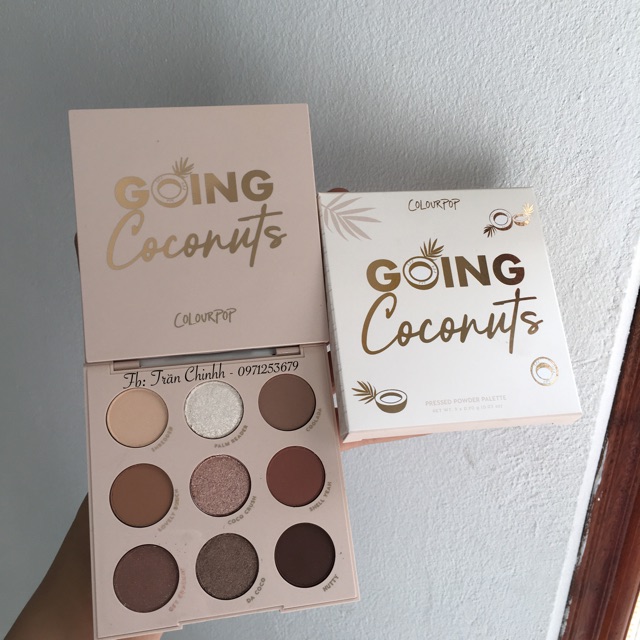 Có Bill - Bảng phấn mắt Colourpop Going Coconut