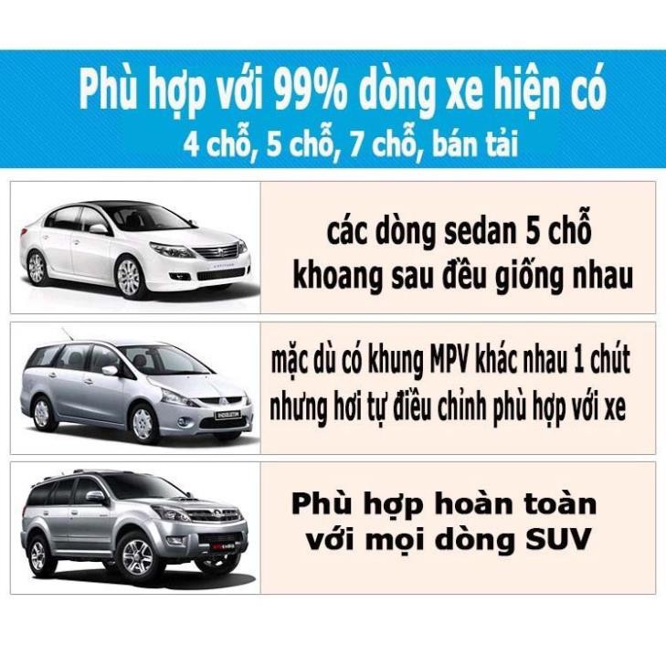 Đệm hơi, Giường hơi trên ô tô⚡️Hàng Cao Cấp⚡️ Loại chân rời tiện dụng,chất nhung cực êm min,thoải mái khi nằm