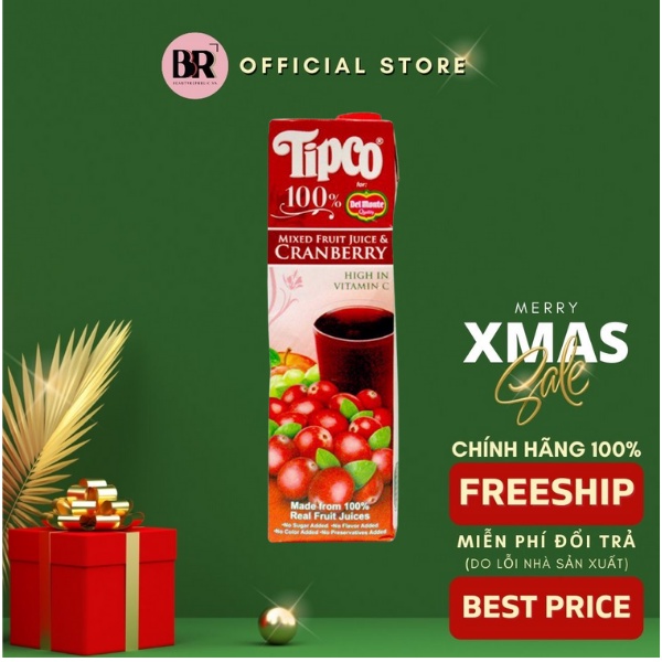 Nước ép trái cây Tipco 100% - 1 lít