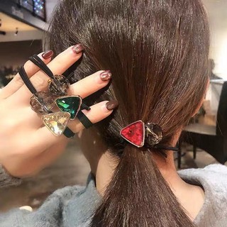 Dây Buộc Tóc pha Lê Dễ Thương Phong Cách Hàn Quốc