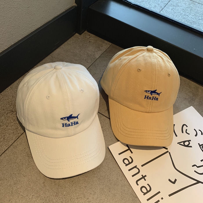 Mũ lưỡi trai họa tiết thêu hình xinh xắn trẻ trung cho nữ