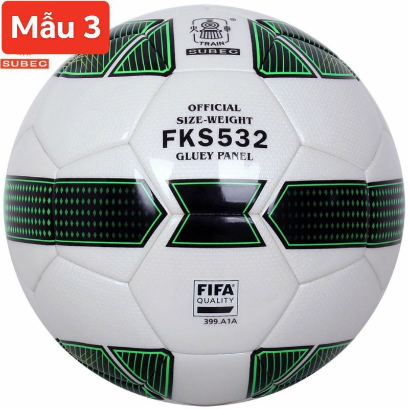 Quả bóng đá số 5 tiêu chuẩn hiệu Molten, Subec, Dhs..