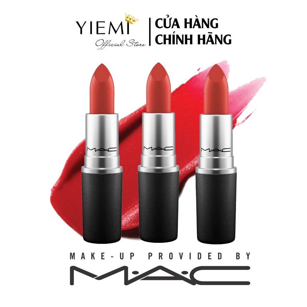 Son Mac Powder Kiss Lipstick 3g phiên bản Giới hạn. cho cảm giác mềm mượt như lụa trên môi