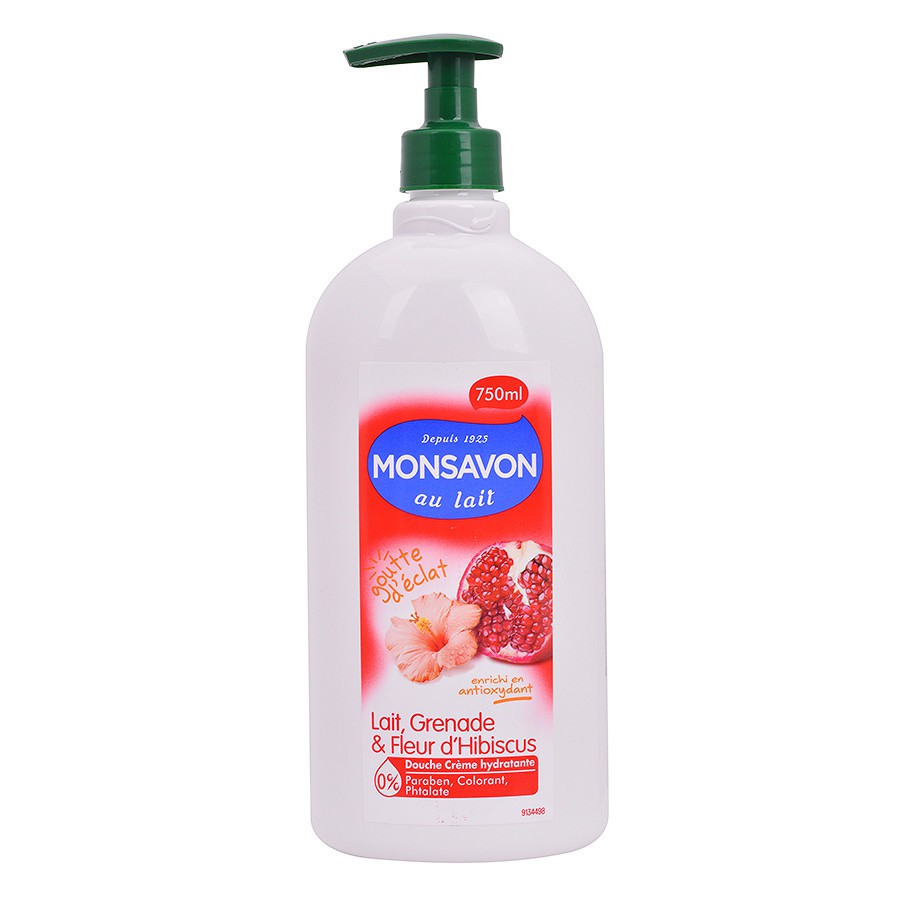 Sữa Tắm Monsavon au Lait 750ml (Thương hiệu từ Pháp)