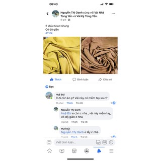 Vải may 110k