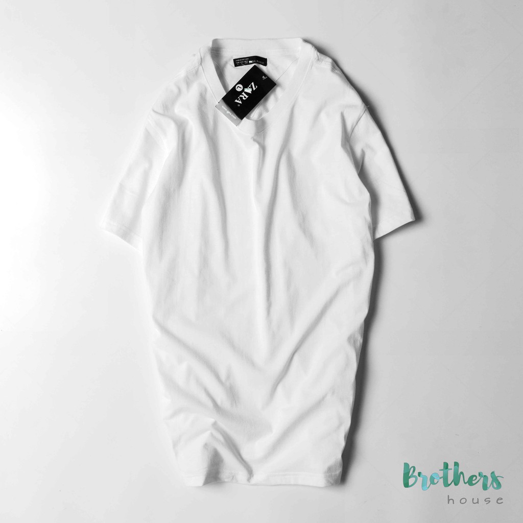 |Siêu sale| Áo thun nam trơn Zara basic, cotton dễ mix match