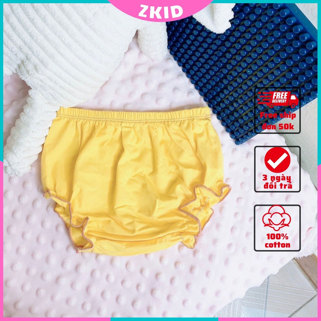 Quần lẻ sơ sinh. Quần chip bí ngô chất cotton cho bé 4-12kg
