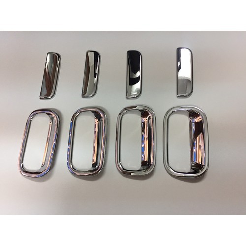 Ốp Tay Hõm Cửa Xe Toyota Wigo 2018-2019 2020 2021 Mạ Crom Cao Cấp