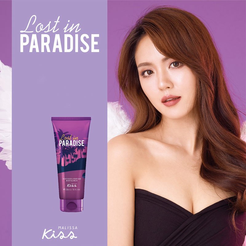 Malissa Kiss Sữa Dưỡng Thể Sáng Da Whitening Perfume Body Lotion Angel Collection 226g