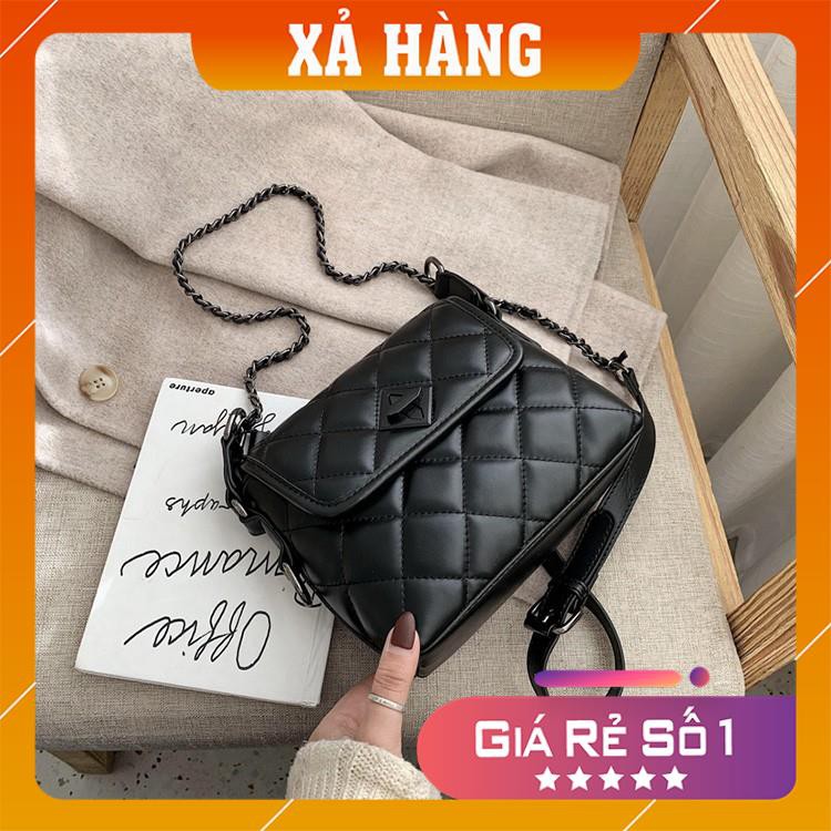 Túi xách nữ đeo chéo đeo vai kẹp nách siêu đẹp khóa con thoi ( Hàng chuẩn ảnh) - Giá Tốt