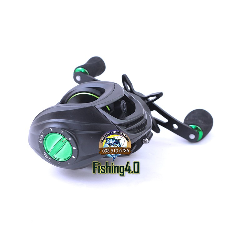 Máy ngang giá rẻ - Lure Fishing Reel - Chất lượng tốt - 2020 - Xanh Lá