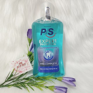 (500ml) Nước súc miệng ngừa mảng bám P/S Pro Complete