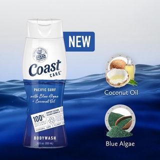 Sữa tắm nam coast care body wash pacific surf - 532ml