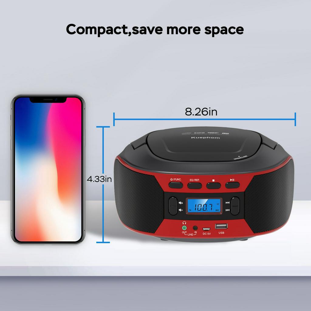 Máy Nghe Nhạc MP3 Bluetooth Sớm Học Tiếng Anh / radio / Bánh Mì / Đài Fm Cầm Tay Kiểu Âu Mỹ