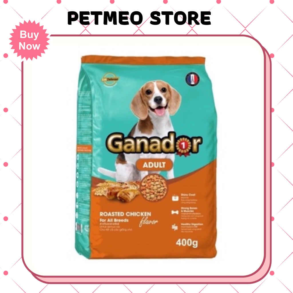 Thức ăn khô dạng hạt cho chó GANADOR đủ vị - PETMEO