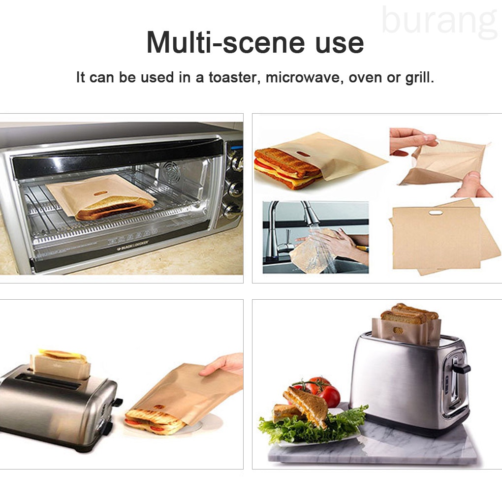 Túi Đựng Bánh Mì Nướng Có Thể Giặt Và Tái Sử Dụng