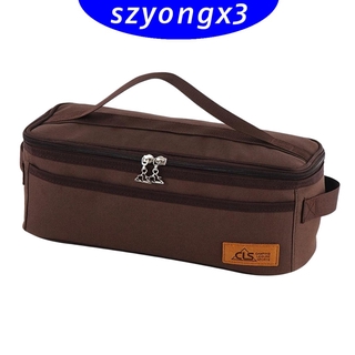 [HeatWave]  Camping Tableware Cutlery Storage Case Chopstick Spoon Fork Bag