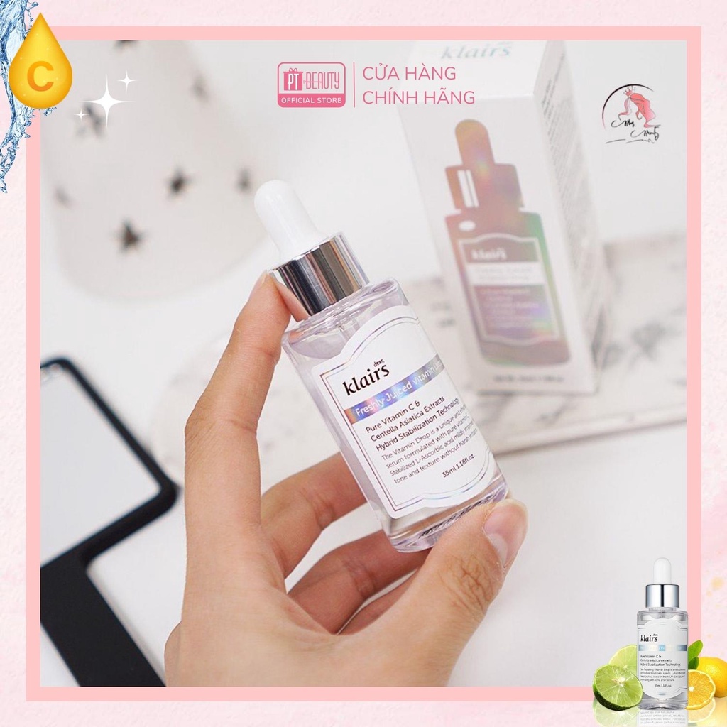 Serum Vitamin C Klairs Klairs Freshly Juiced Dưỡng Sáng Trẻ Hóa Da 35ml