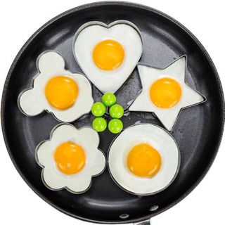 Khuôn chiên trứng tạo hình sáng tạo cho món ăn đẹp mắt ngon miệng