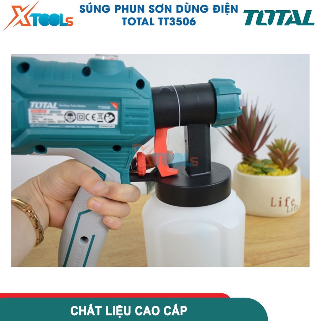 Bình nhựa súng phun sơn 800ml, bình đựng sơn máy phun sơn điện, bình thích hợp gắn vào mã TT3506 hoặc mã SPG3508