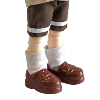 Giày da cho búp bê BJD ob11 1/12