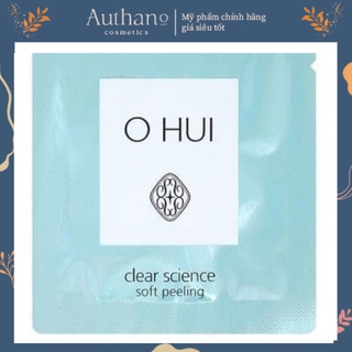 Gói tẩy da chết sáng mềm da ohui 1ml