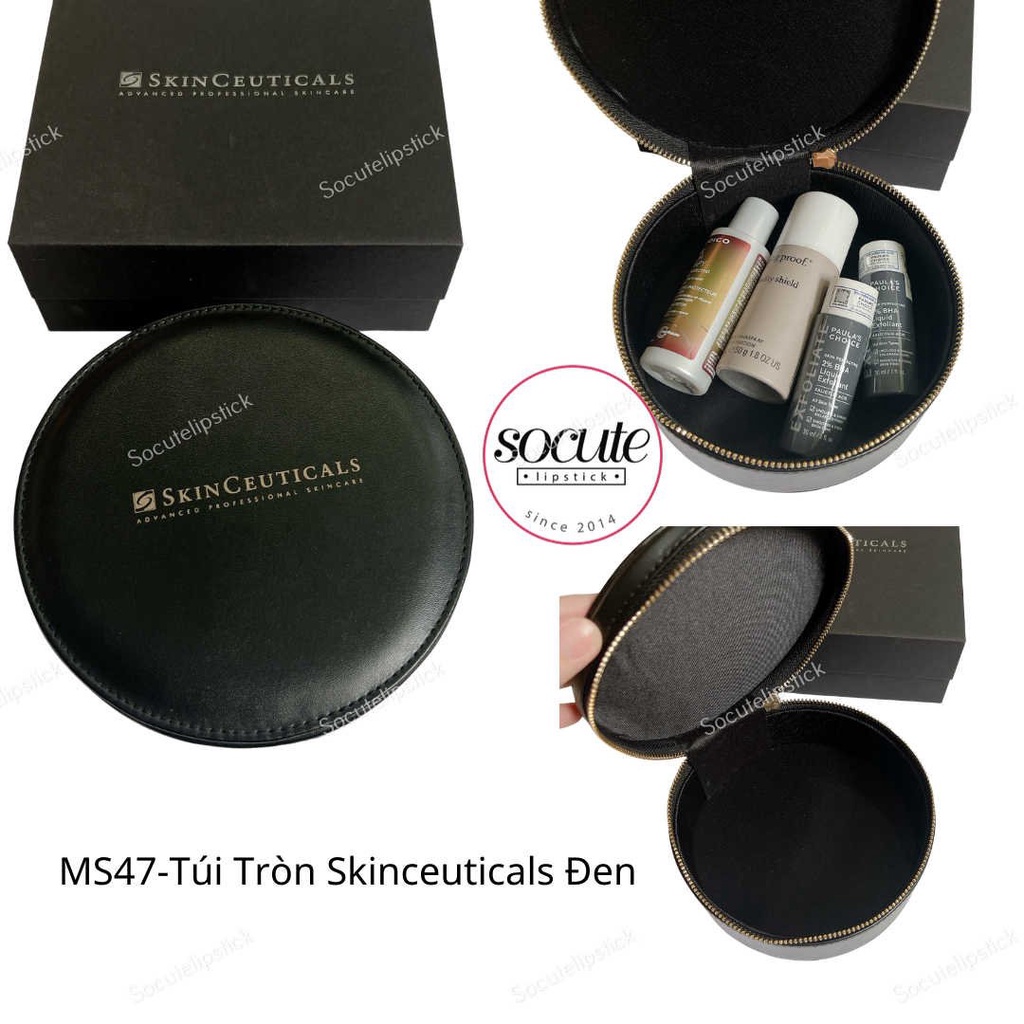 Túi Tròn Skinceeuticals Đen - MS47