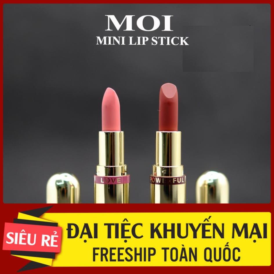 Bộ sưu tập Son thỏi lì mini M.O.I Golden Gift Hồ Ngọc Hà 💄