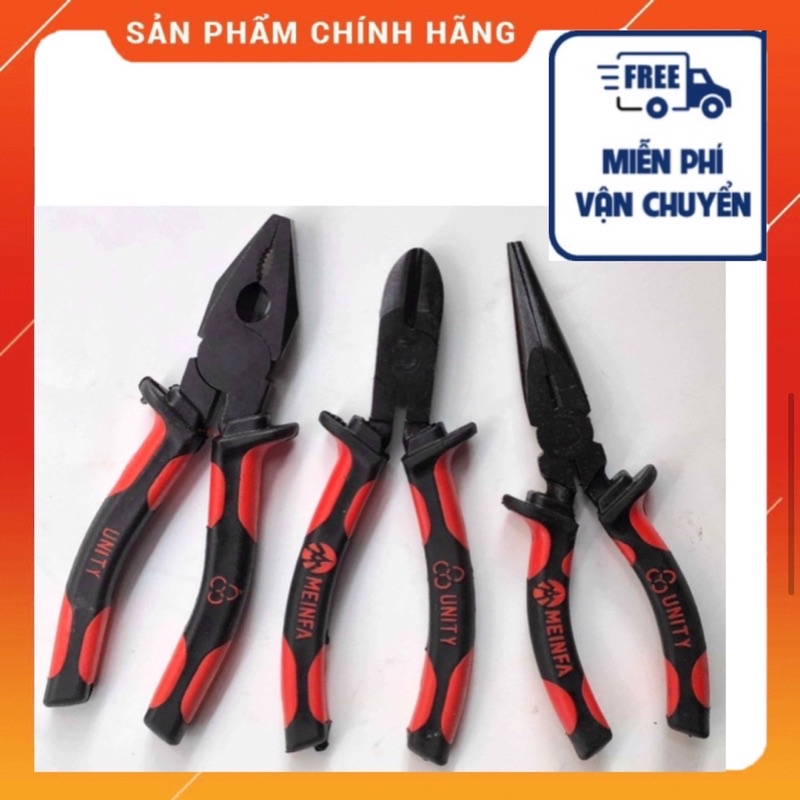 Kìm điện Menifa đầu nhọn đầu bằng, kìm cắt đủ kích cỡ