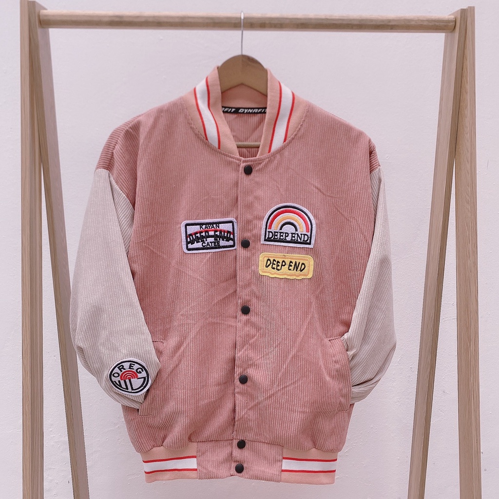 Áo Khoác Nhung Bomber Cầu Vồng AKN01, Áo Khoác Phong Cách Thời Trang Đường Phố Hàn Quốc 2021 | BigBuy360 - bigbuy360.vn