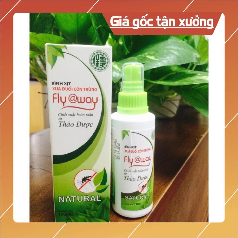 [GIÁ XƯỞNG] BÌNH XỊT XUA ĐUỔI CÔN TRÙNG FLY@WAY 100ml