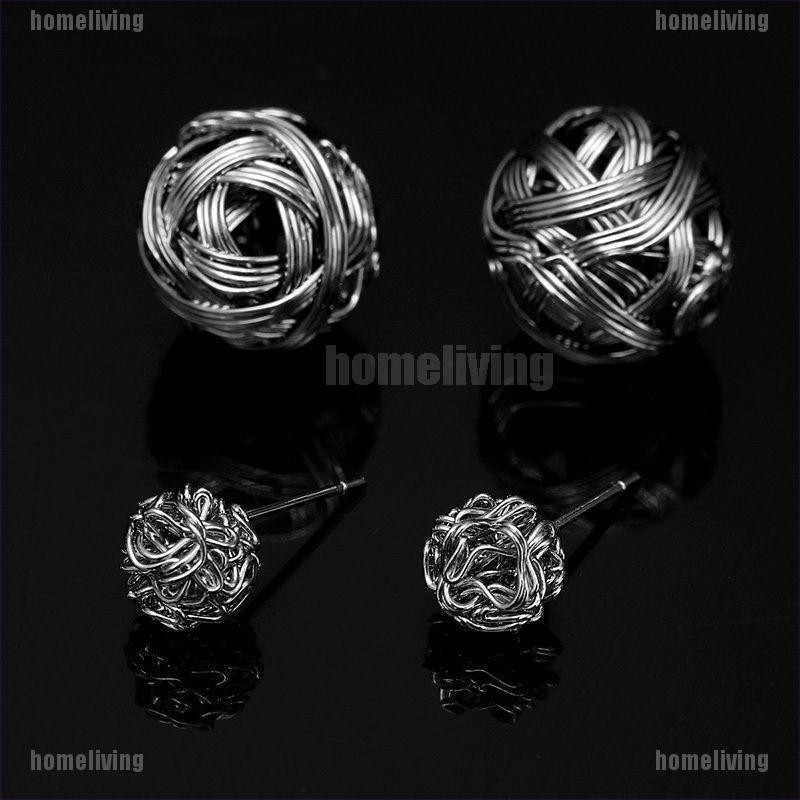 [homeliving] Khuyên Tai Hạt Ngọc Trai Hai Mặt