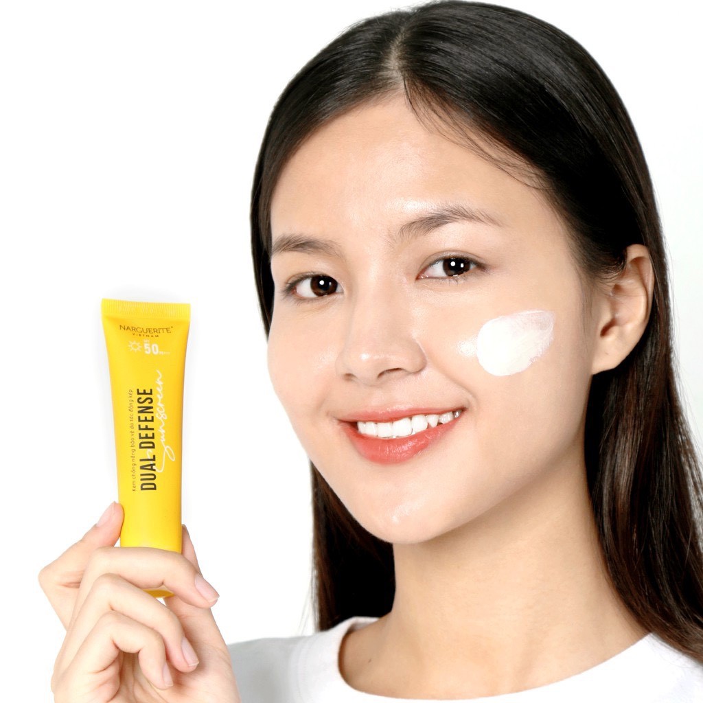 Kem Chống Nắng Vật Lý Lai Hóa Học Dual Defense SPF 50PA +++ Narguerite 30ml