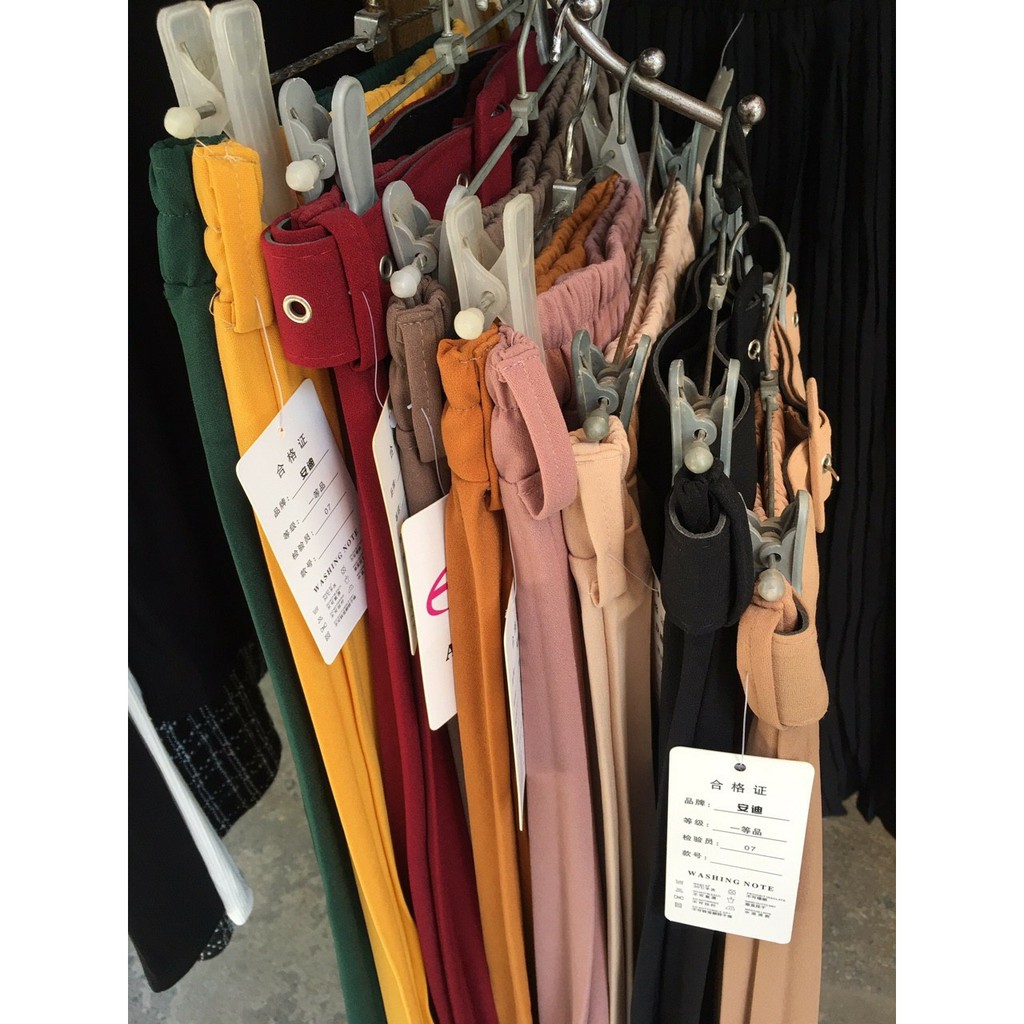 #1915 Chân váy xếp ly dài không nhũ kèm đai Quảng Châu loại 1 | BigBuy360 - bigbuy360.vn