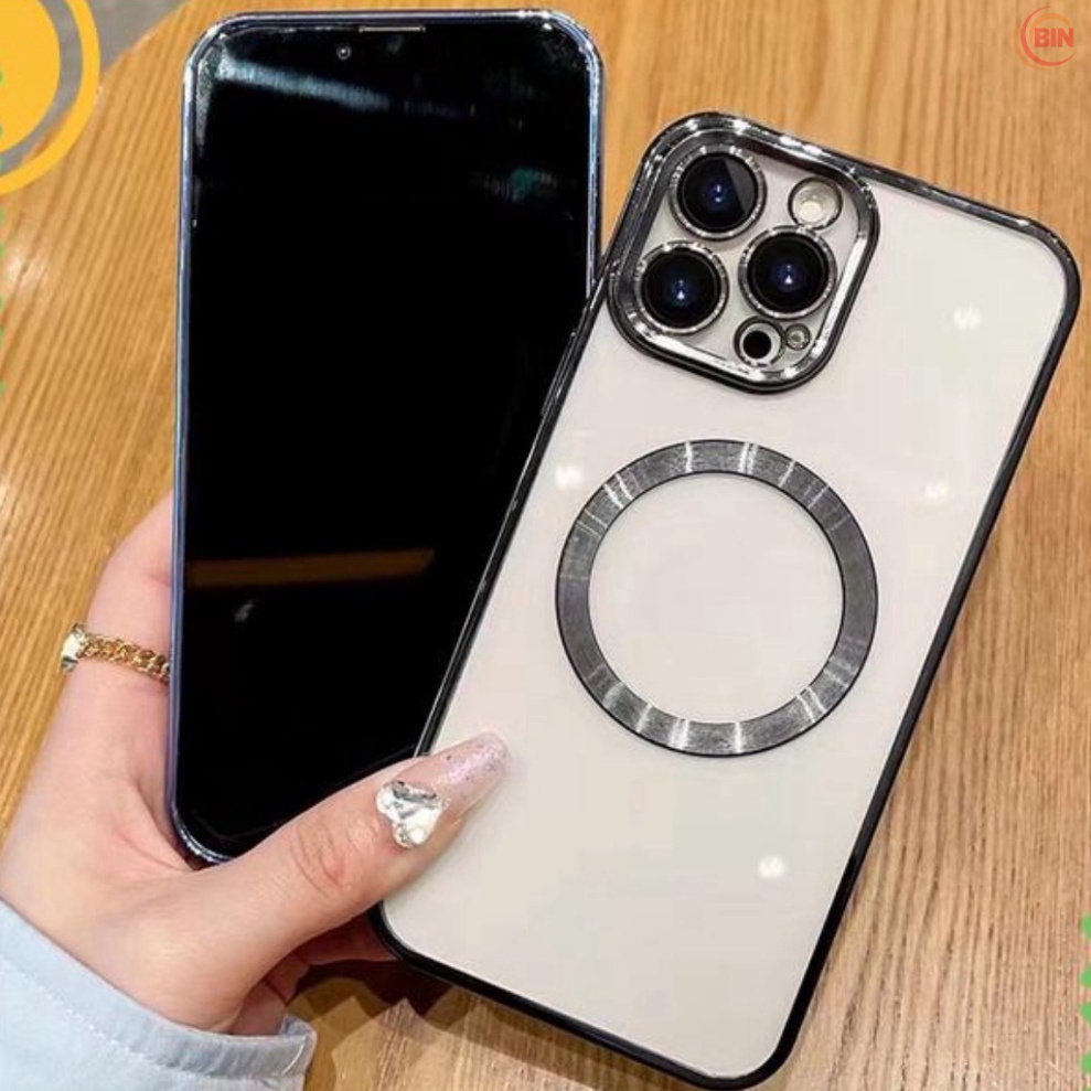 Ốp iphone 14 ProMax 14Plus 14Pro 13 ProMax 13Pro 12 ProMax 11 Pro Max - ốp lưng hở táo viền vuông Bảo vệ camera