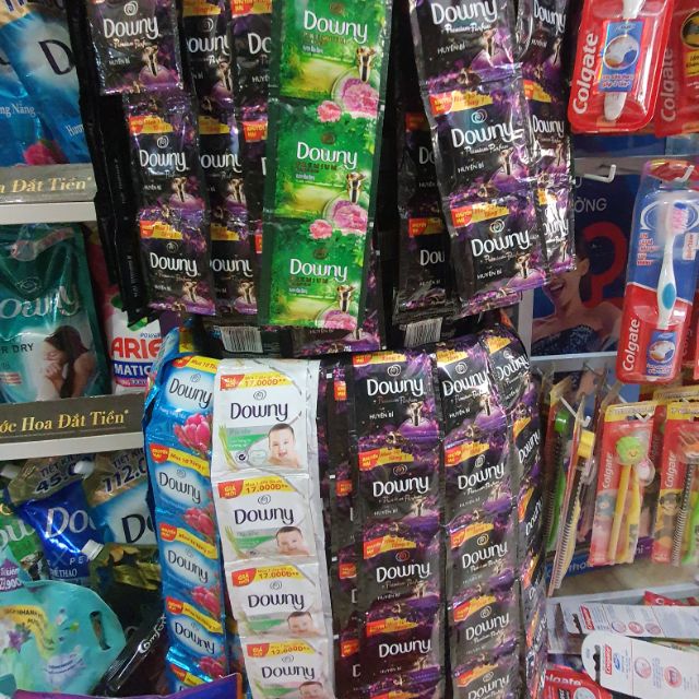 Nước xả vải Downy dây 10 gói