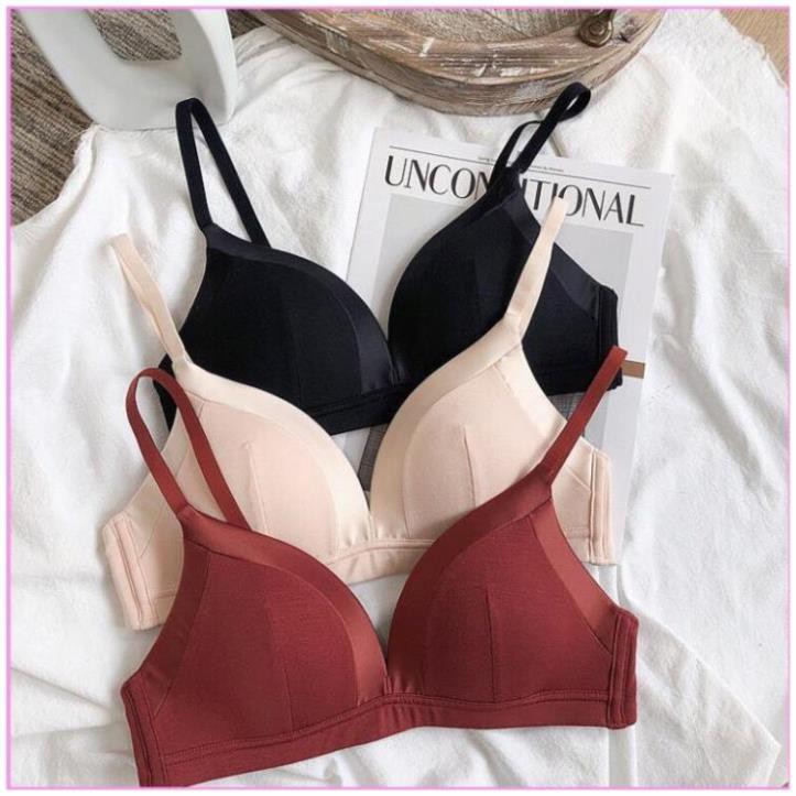 [SIÊU PHẨM] ÁO LÓT KHÔNG GỌNG MÚT MỎNG PHỐI LỤA CAO CẤP ReModa, Áo Bra Sang Chảnh Quyến Rũ, Hàng Xuấ