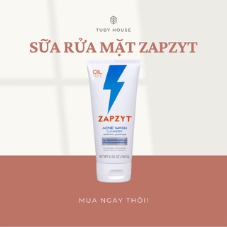🇺🇸 Sữa rửa mặt Zapzyt Acne Wash Cleanser Oil Free 188.5g