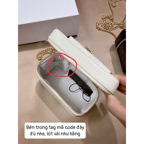 Túi xách P.rr cốp mini da rắn size 14 chuẩn xxuất xịn kèm ảnh thật shop 00011#